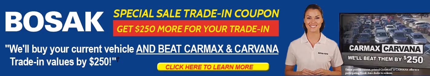 Value your trade in at Bosak 